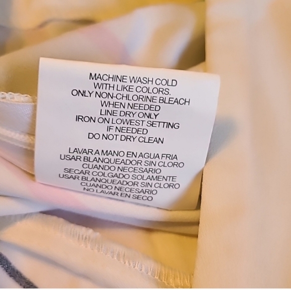 XOXO Womens Juniors Size 1/2 Wide Leg Side Zip Striped Pants NWT - Picture 9 of 10